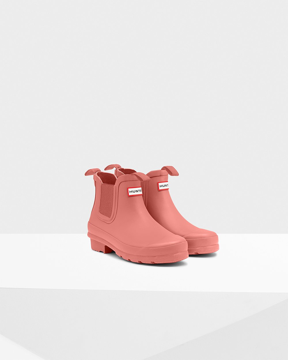 Chelsea Boots Kinderen - Hunter Original Big - Roze - 29SINUVRX